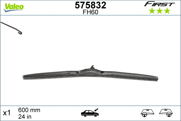Щетка стеклоочистителя VALEO 575832