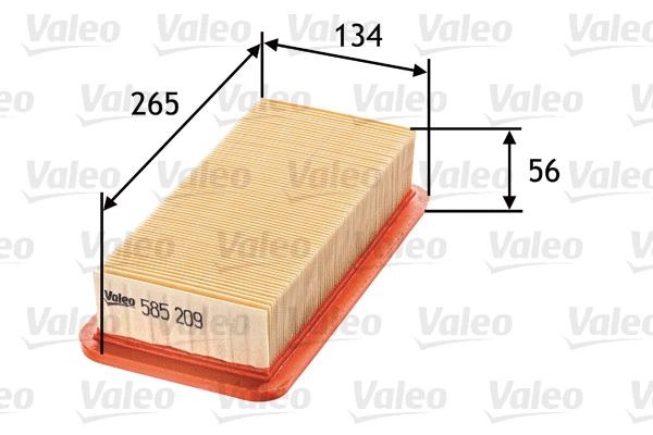 Воздушный фильтр VALEO 585209