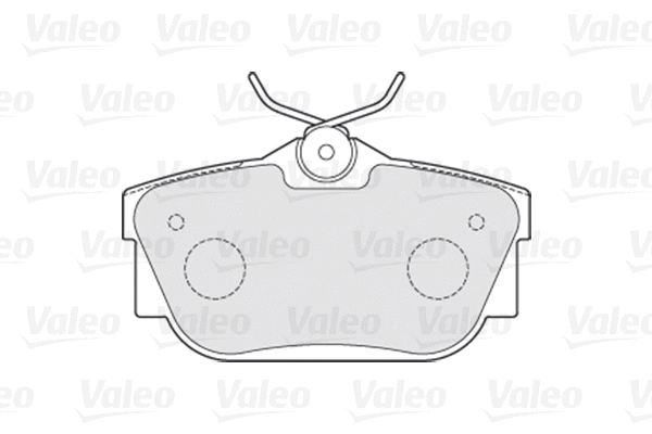 Тормозные колодки VALEO 301482 - Фото 1