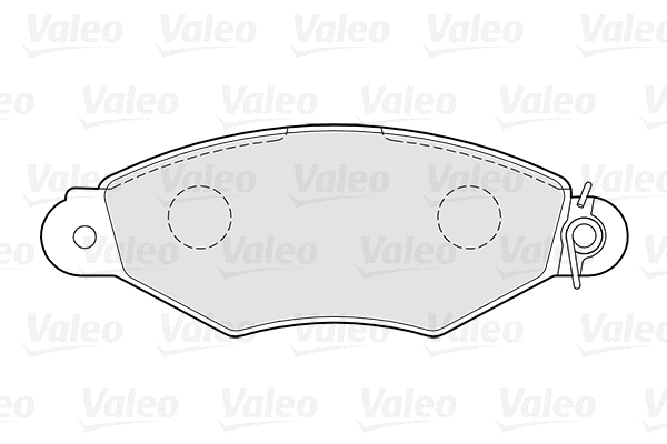 Тормозные колодки VALEO 301726 FIRST - Фото 1