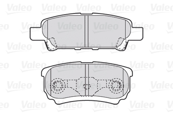 Тормозные колодки VALEO 301852 FIRST - Фото 1