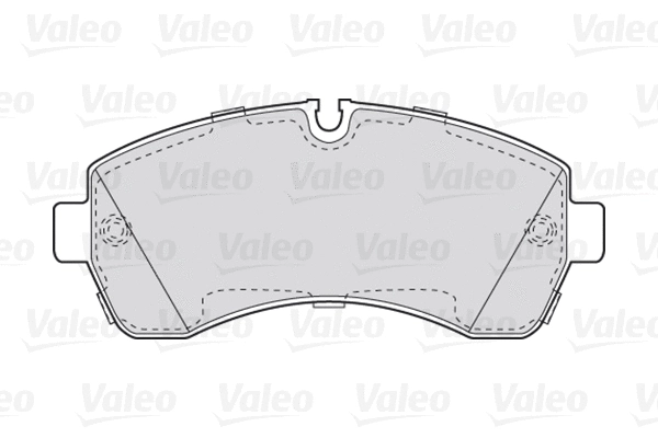 Тормозные колодки VALEO 301881 - Фото 1