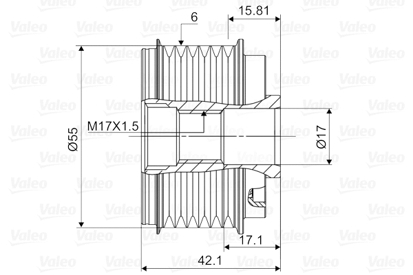 Бендикс VALEO 588112 - Фото 1