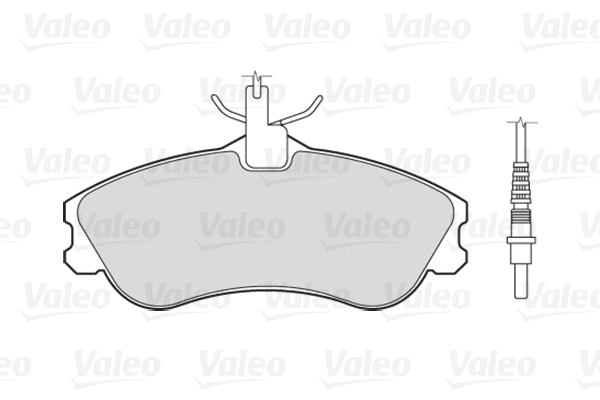 Тормозные колодки VALEO 301326 FIRST - Фото 1