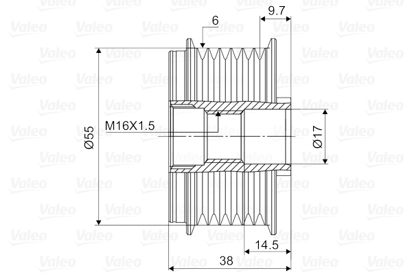 Бендикс VALEO 588134 - Фото 1