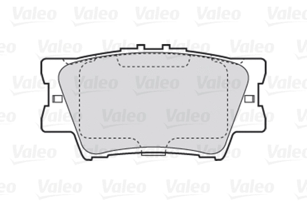 Гальмівні колодки VALEO 301819 - Фото 1