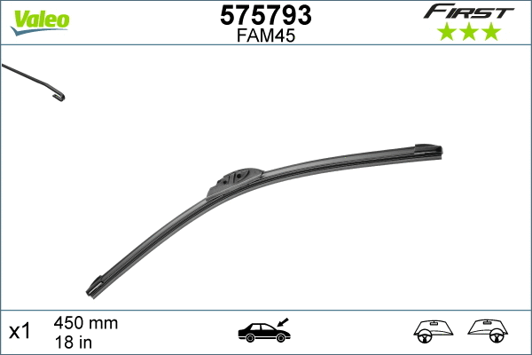 Щетка стеклоочистителя VALEO 575793