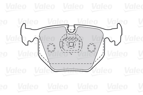 Тормозные колодки VALEO 301580 - Фото 1