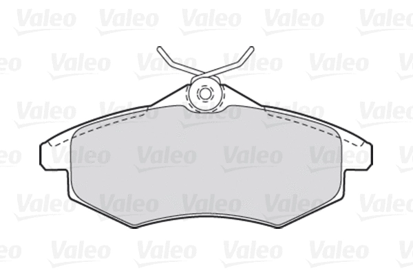 Тормозные колодки VALEO 301500 - Фото 1