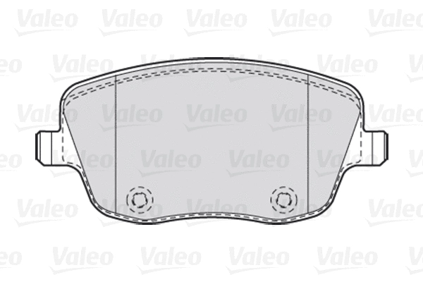Тормозные колодки VALEO 301667 FIRST - Фото 1