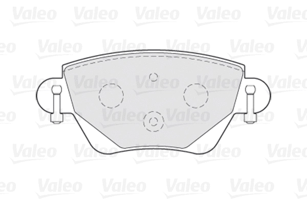 Тормозные колодки VALEO 301434 - Фото 1