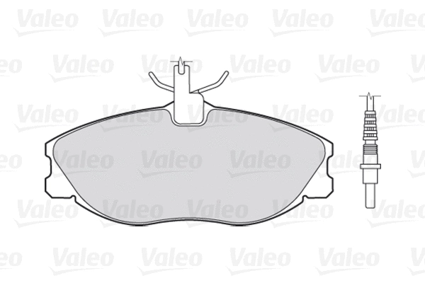 Тормозные колодки VALEO 301069 FIRST - Фото 1