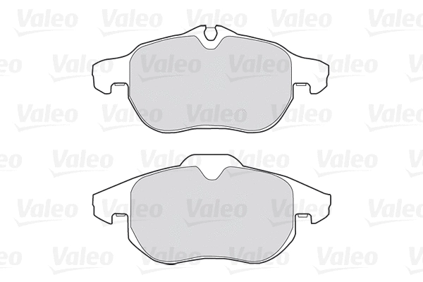 Тормозные колодки VALEO 301678 - Фото 1