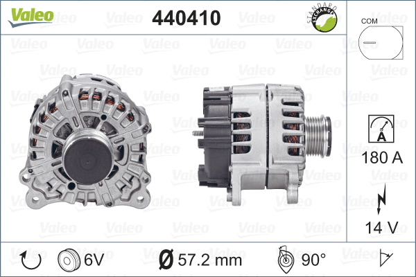 Генератор VALEO 440410