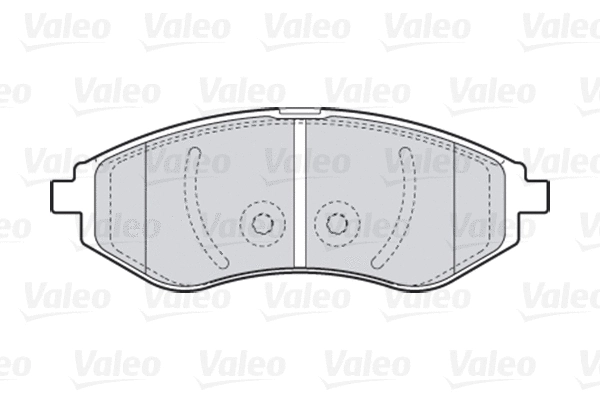 Тормозные колодки VALEO 301644 FIRST - Фото 1