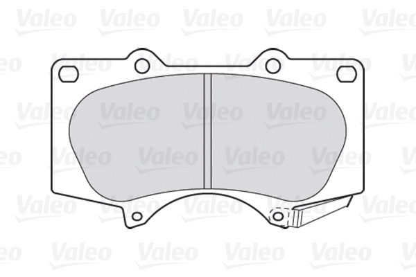 Гальмівні колодки VALEO 301857 - Фото 1