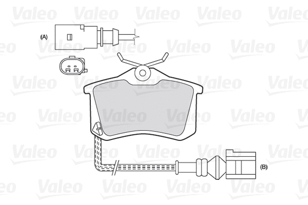 Тормозные колодки VALEO 301180 FIRST - Фото 1