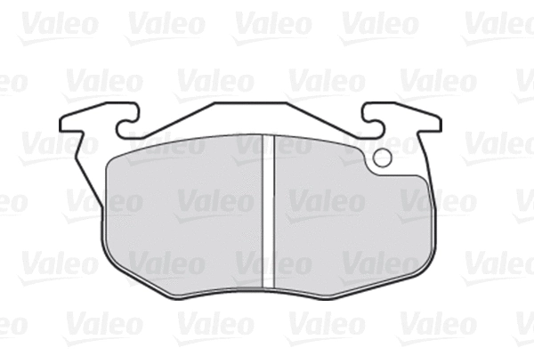 Тормозные колодки VALEO 301075 - Фото 1