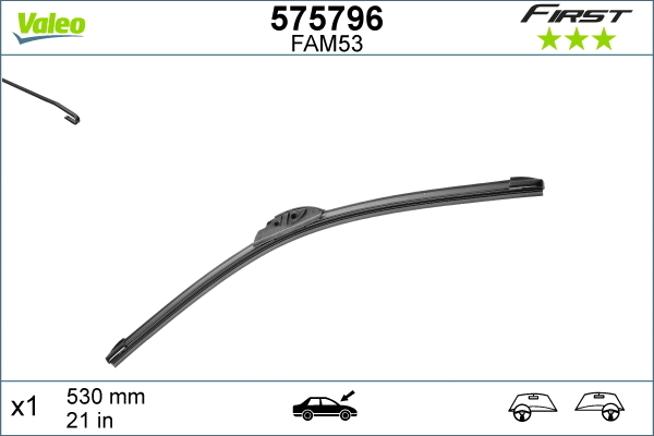 Щетка стеклоочистителя VALEO 575796