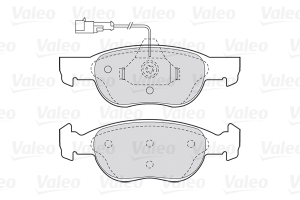 Тормозные колодки VALEO 301040 FIRST - Фото 1