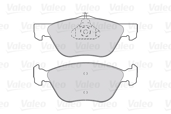 Тормозные колодки VALEO 301023 FIRST - Фото 1