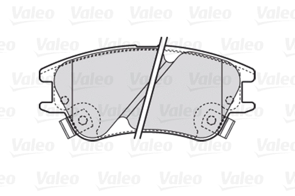 Тормозные колодки VALEO 301708 FIRST - Фото 1