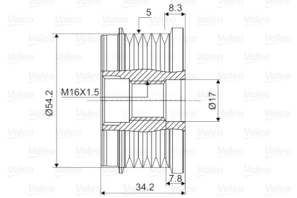 Бендикс VALEO 588123 - Фото 1