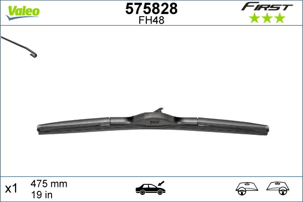 Щетка стеклоочистителя VALEO 575828