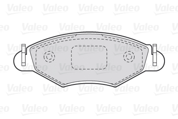 Тормозные колодки VALEO 301461 - Фото 1
