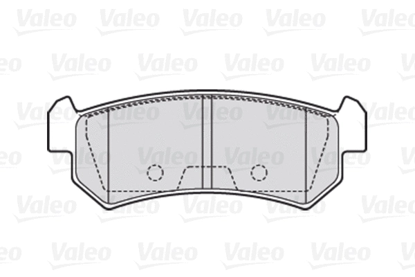 Гальмівні колодки VALEO 301874 - Фото 1
