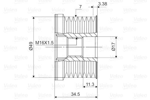 Бендикс VALEO 588113 - Фото 1