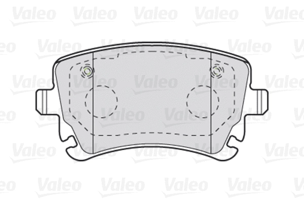Тормозные колодки VALEO 301004 - Фото 1