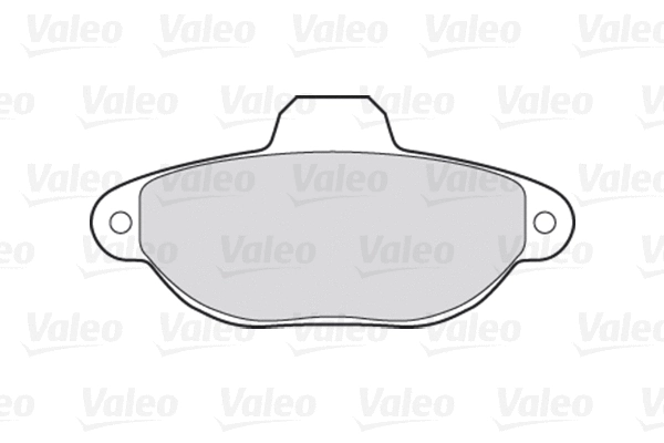 Тормозные колодки VALEO 301012 - Фото 1