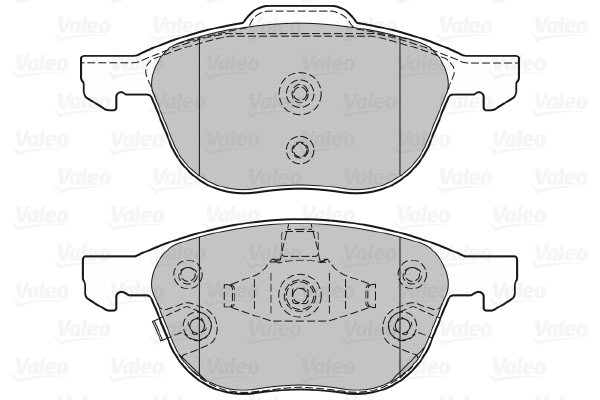Тормозные колодки VALEO 601368 - Фото 1