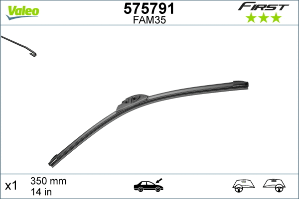 Щетка стеклоочистителя VALEO 575791