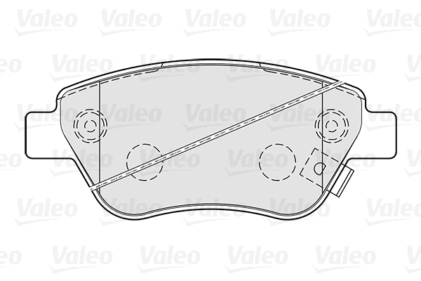 Тормозные колодки VALEO 301825 FIRST - Фото 1