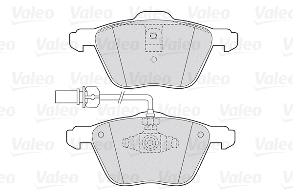 Тормозные колодки VALEO 301565 FIRST - Фото 1