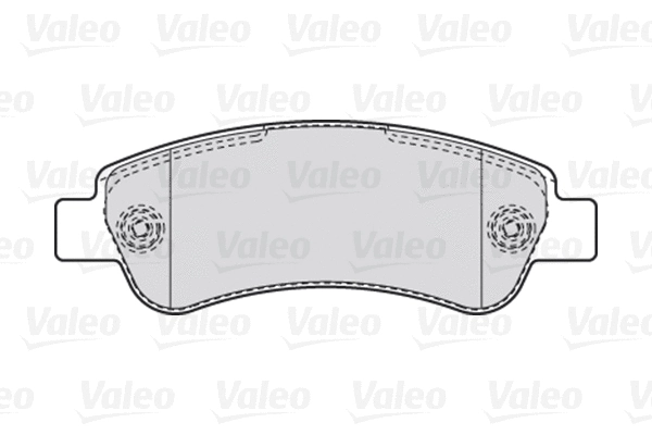 Тормозные колодки VALEO 301892 - Фото 1