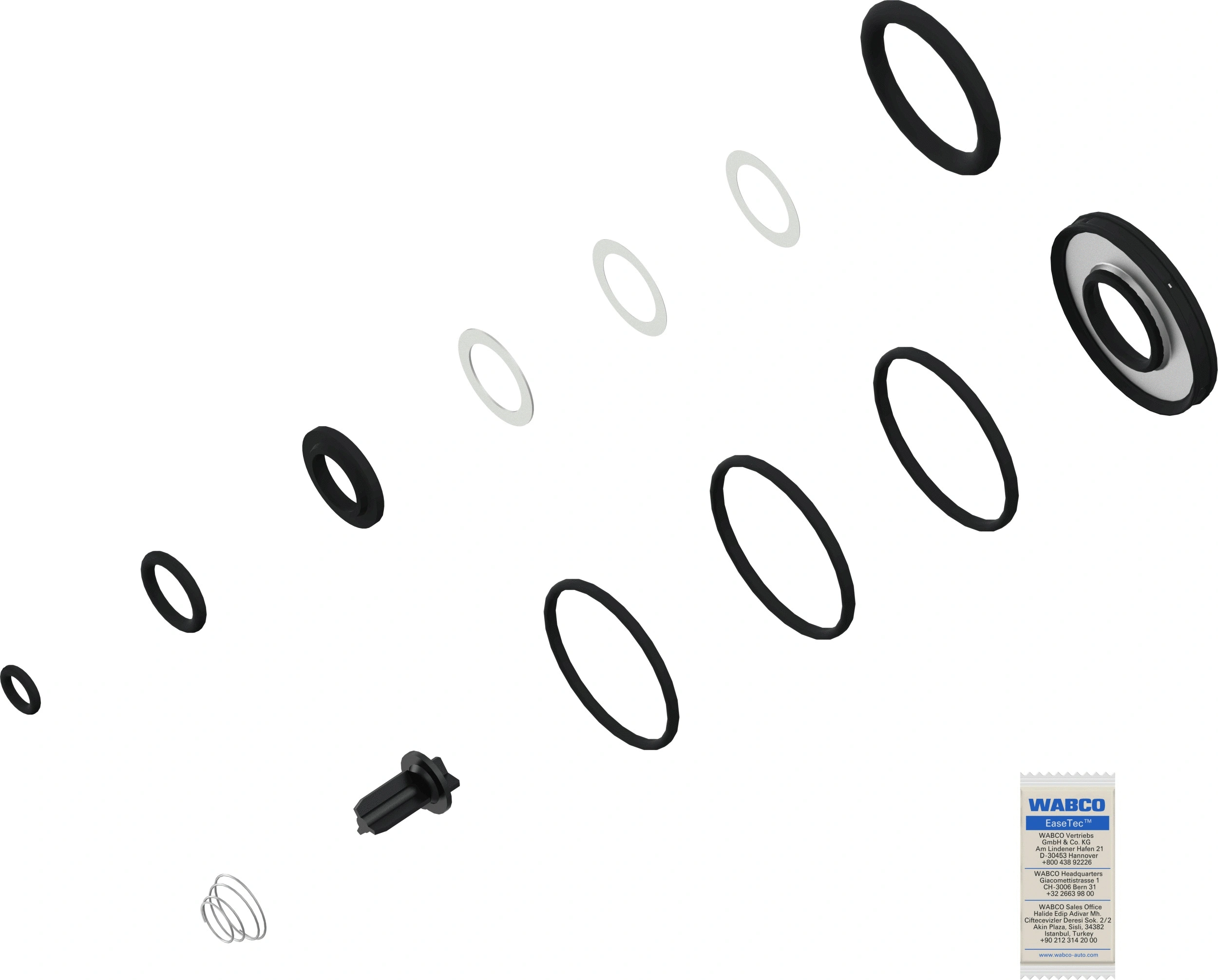 Ремонтный комплект, осущитель во WABCO 432 410 002 2
