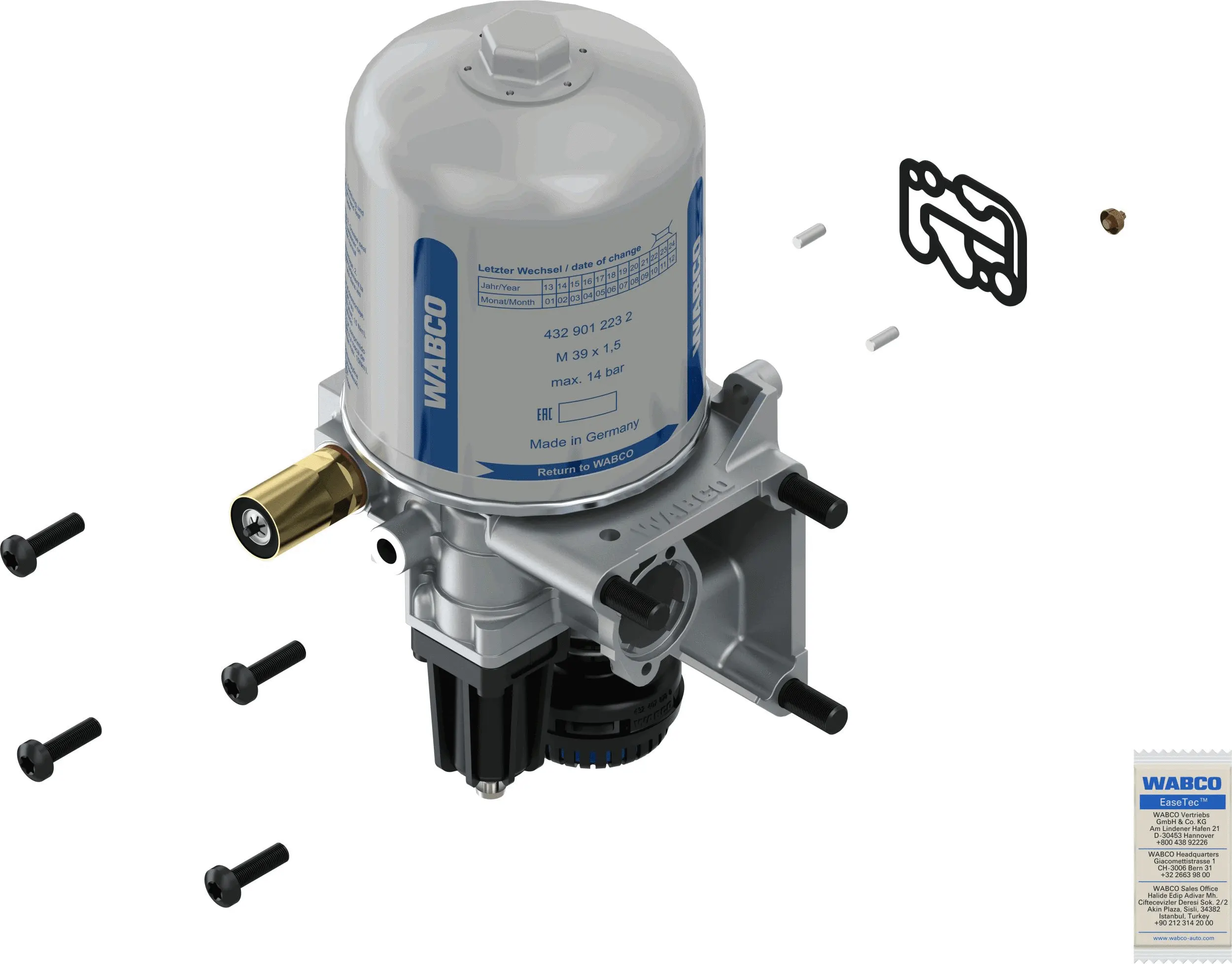 Водоотделитель WABCO 932 510 956 2