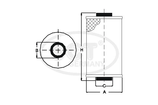 Фильтр масляный SCT SH 409 - Фото 3