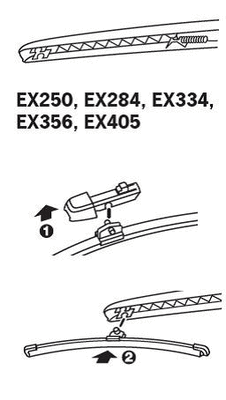 Щетка стеклоочистителя TRICO EX284 - Фото 2