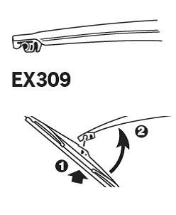 Щетка стеклоочистителя TRICO EX309 TRICO EXACT FIT REAR - Фото 2