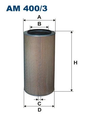 Воздушный фильтр FILTRON AM400/3