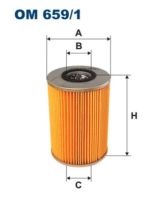 Масляный фильтр FILTRON OM659/1