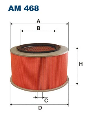 Воздушный фильтр FILTRON AM468