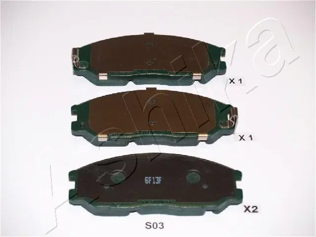 Тормозные колодки ASHIKA 50-0S-S03