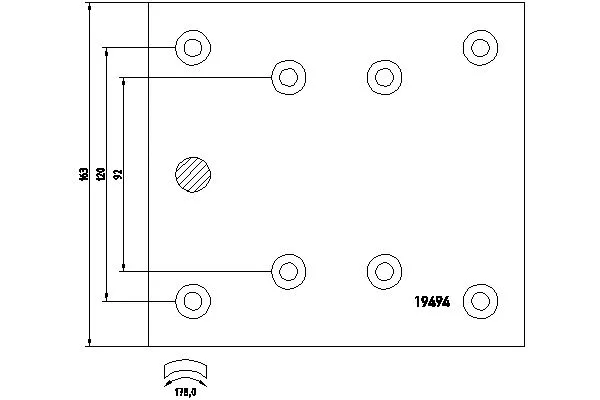 Тормозные колодки DON MP312S7100