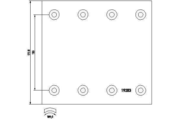 Тормозные колодки DON SJ28291A7340