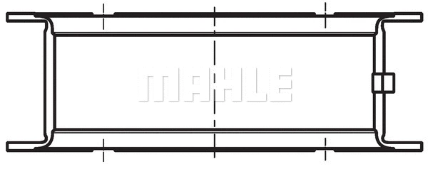 Вкладыши коренные MAHLE ORIGINAL 001 FL 10358 000